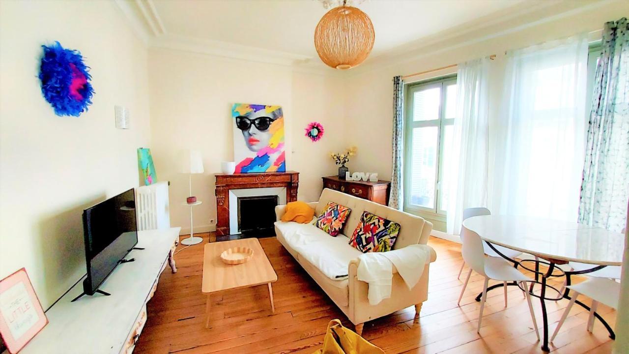 Апартаменти Cosy Hortensia- 4 Ch- Clemenceau Hypercentre & Parking Sous Terrain- 110M2 По Екстер'єр фото