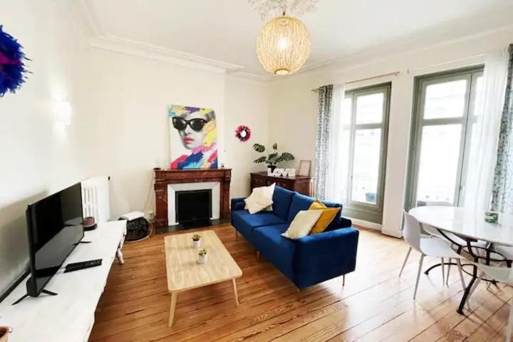Апартаменти Cosy Hortensia- 4 Ch- Clemenceau Hypercentre & Parking Sous Terrain- 110M2 По Екстер'єр фото